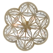CWI Lighting 6 Light Metal Chandelier in Champagne Gold