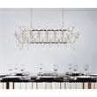 CWI Lighting Aleka 24 Light Traditional Metal Candle Chandelier in Chrome