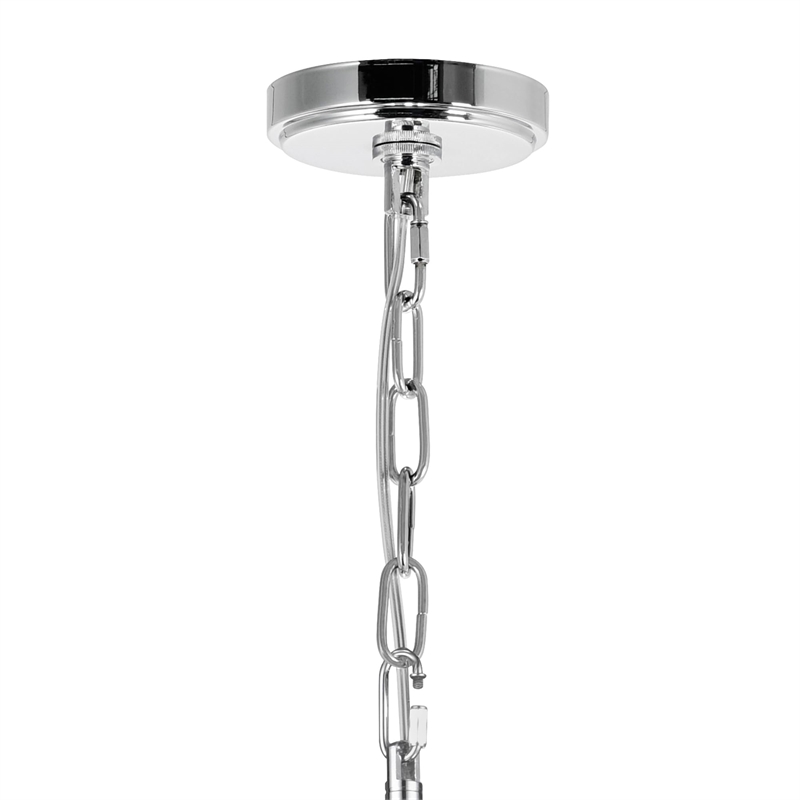 CWI Lighting Arkansas 3 Light Traditional Metal Mini Chandelier in Chrome