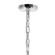 CWI Lighting Arkansas 4 Light Traditional Metal Chandelier in Chrome
