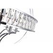 CWI Lighting Arkansas 6 Light Traditional Metal Chandelier in Chrome