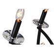 CWI Lighting Arkansas 12 Light Traditional Metal Chandelier in Black