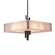 CWI Lighting Assunta 10 Light Contemporary Metal Chandelier in Black
