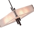 CWI Lighting Assunta 10 Light Contemporary Metal Chandelier in Black