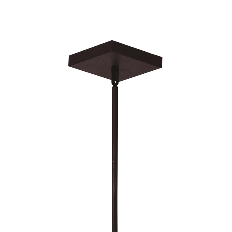 CWI Lighting Assunta 10 Light Contemporary Metal Chandelier in Black