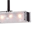 CWI Lighting Assunta 6 Light Contemporary Metal Chandelier in Black