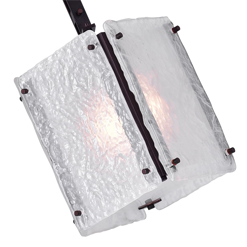 CWI Lighting Assunta 1 Light Contemporary Metal Pendant in Black