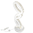 CWI Lighting Balanced Transitional Metal LED Table Lamp in Chrome