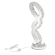 CWI Lighting Balanced Transitional Metal LED Table Lamp in Chrome