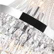 CWI Lighting Vast 13 Light Down Transitional Metal Chandelier in Chrome