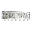 CWI Lighting Eternity 4 Light Contemporary Metal Vanity Light in Chrome