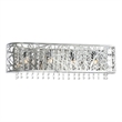 CWI Lighting Eternity 4 Light Contemporary Metal Vanity Light in Chrome