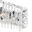 CWI Lighting Eternity 4 Light Contemporary Metal Vanity Light in Chrome