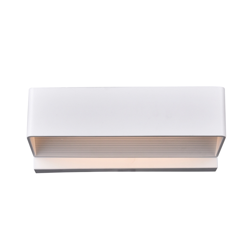 CWI Lighting Lilliana Contemporary Metal LED Wall Sconce in White
