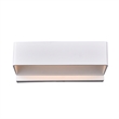 CWI Lighting Lilliana Contemporary Metal LED Wall Sconce in White