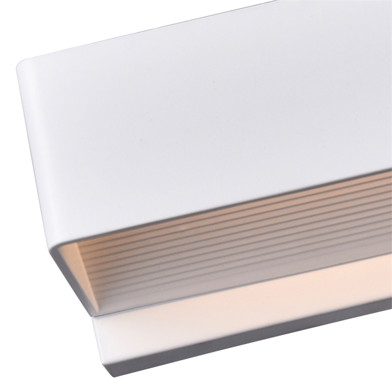 CWI Lighting Lilliana Contemporary Metal LED Wall Sconce in White