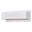 CWI Lighting Lilliana Contemporary Metal LED Wall Sconce in White