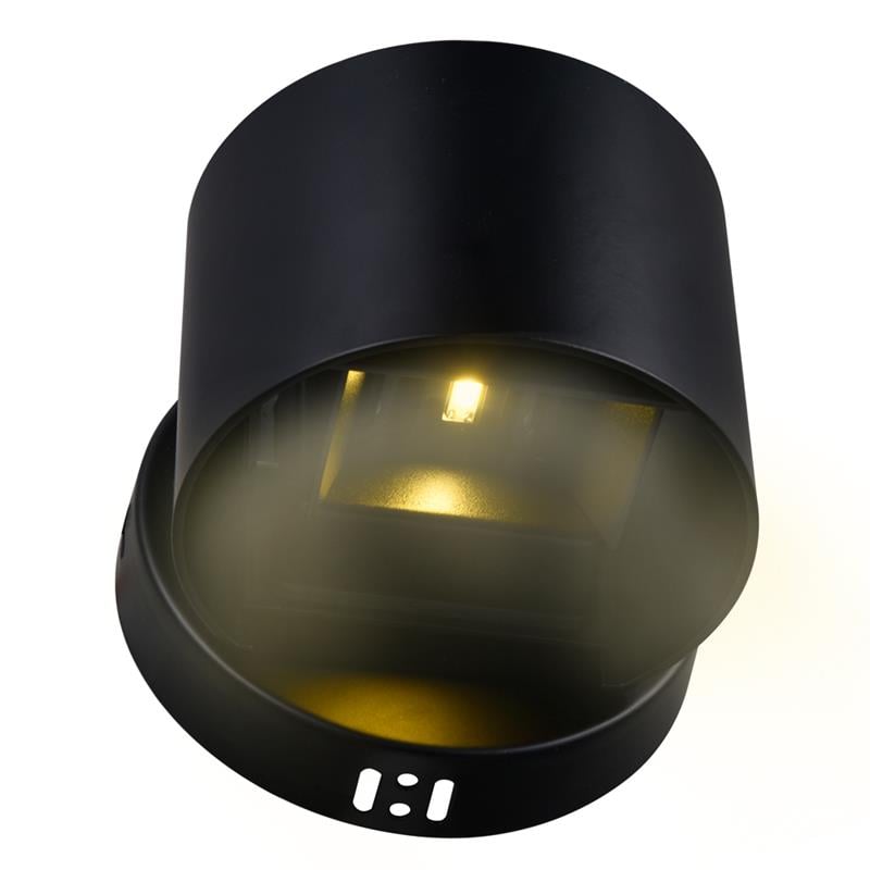 CWI Lighting Lilliana Contemporary Metal LED Wall Sconce in Black
