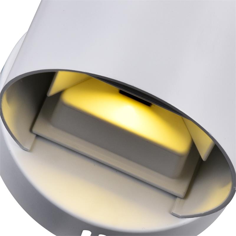 CWI Lighting Lilliana Contemporary Metal LED Wall Sconce in White