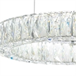 CWI Lighting MadelineContemporary Metal LED Integrated Chandelier in Chrome
