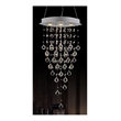 CWI Lighting Robin 3 Light Down Transitional Metal Chandelier in Chrome
