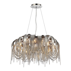 CWI Lighting Shirley 20-18 Light Down Metal Chandelier in Chrome
