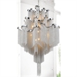 CWI Lighting Daisy 17 Light Transitional Metal Down Chandelier in Chrome