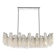 CWI Lighting Daisy 7 Light Transitional Metal Down Chandelier in Chrome