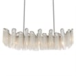 CWI Lighting Daisy 7 Light Transitional Metal Down Chandelier in Chrome