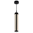 CWI Lighting Neva 1 Light LED Integrated Metal Chandelier in Black