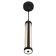CWI Lighting Neva 1 Light LED Integrated Metal Chandelier in Black