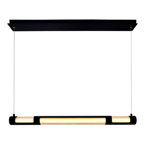 CWI Lighting Neva 1 Light LED Integrated Metal Chandelier in Black