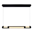 CWI Lighting Neva 1 Light LED Integrated Metal Chandelier in Black