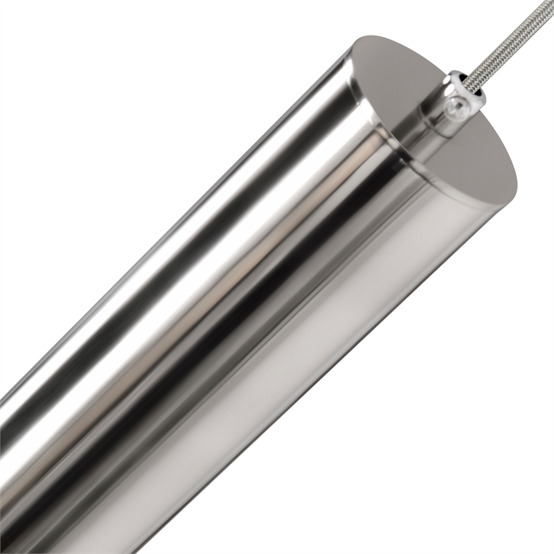 CWI Lighting Lena 1 Light LED Integrated Metal Mini Pendant in Nickel