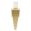 CWI Lighting Catania Crystal LED Integrated Indoor Wall Light in Gold