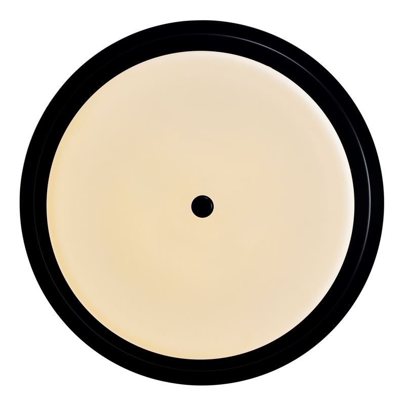 CWI Lighting Valdivia 5 Light Glass Indoor Flush Mount in Black