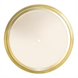 CWI Lighting Valdivia 5 Light Glass Indoor Flush Mount in Satin Gold