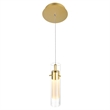 CWI Lighting Olinda LED Integrated Metal Mini Pendant in Gold