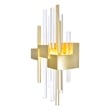 CWI Lighting Millipede Integrated LED Metal Wall Sconce in Satin Gold