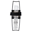 CWI Lighting Guadiana LED Integrated Glass Wall Sconce in Black