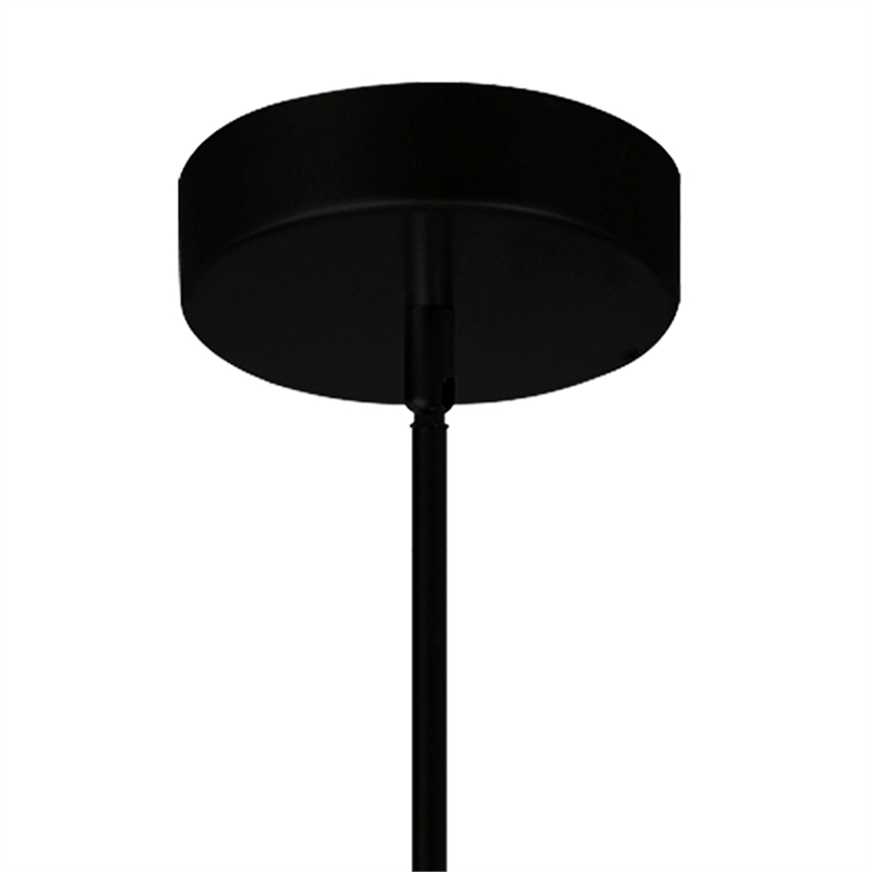 CWI Lighting Oskil 6 Light LED Integrated Metal Chandelier in Black