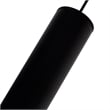 CWI Lighting Lena 1 Light LED Integrated Metal Mini Pendant in Black