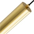 CWI Lighting Lena 1 Light Metal LED Integrated Mini Pendant in Satin Gold