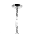 CWI Lighting Daisy 17 Light Transitional Metal Down Chandelier in Chrome