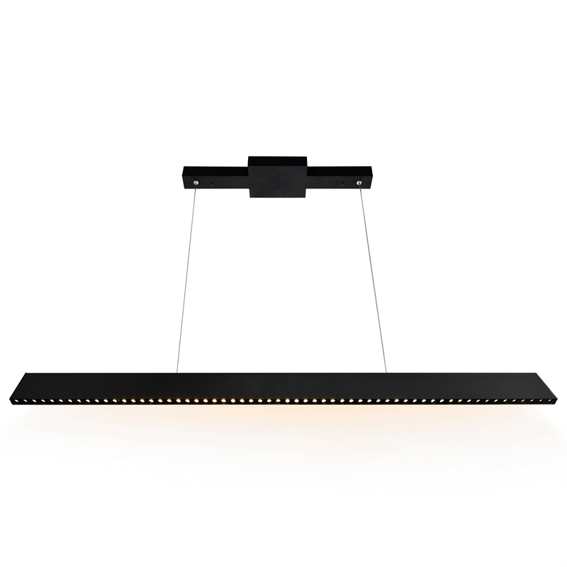 CWI Lighting Bellagio Metal LED Integrated Chandelier in Black