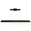CWI Lighting Bellagio Metal LED Integrated Chandelier in Black