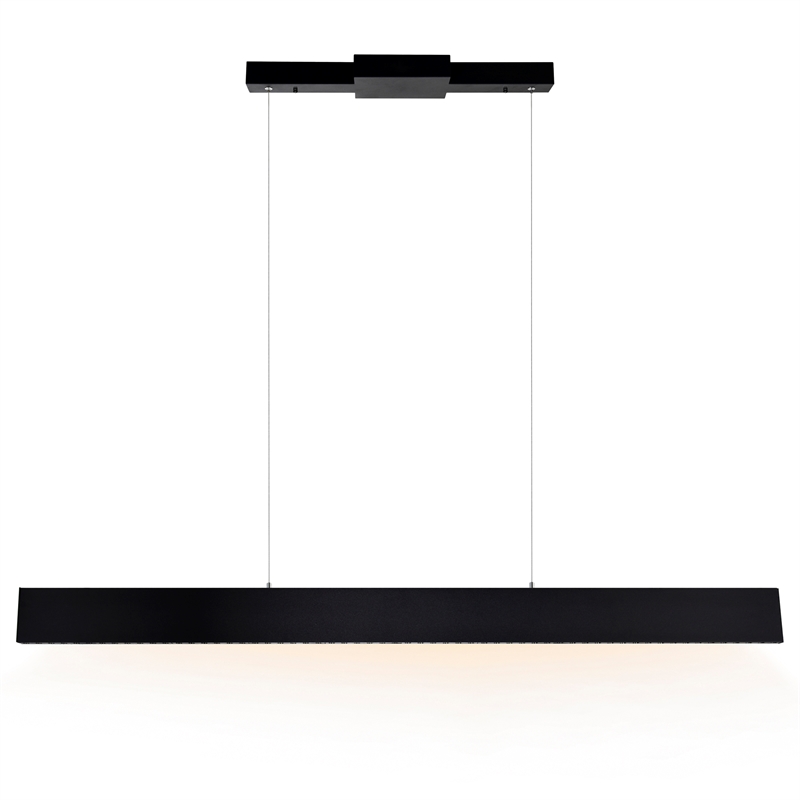 CWI Lighting Bellagio Metal LED Integrated Chandelier in Black