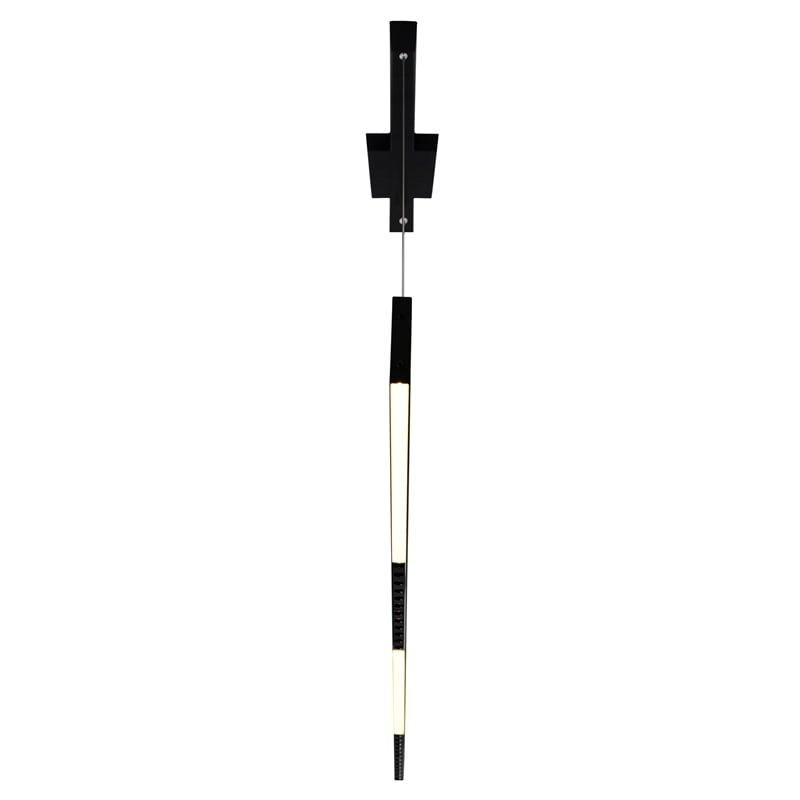 CWI Lighting Bellagio Metal LED Integrated Chandelier in Black