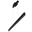 CWI Lighting Pienza LED Integrated Metal Chandelier in Black