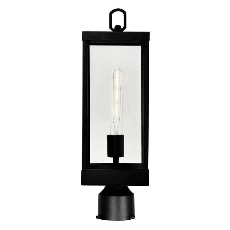 CWI Lighting Windsor 1 Light Black Metal Outdoor Lantern Head